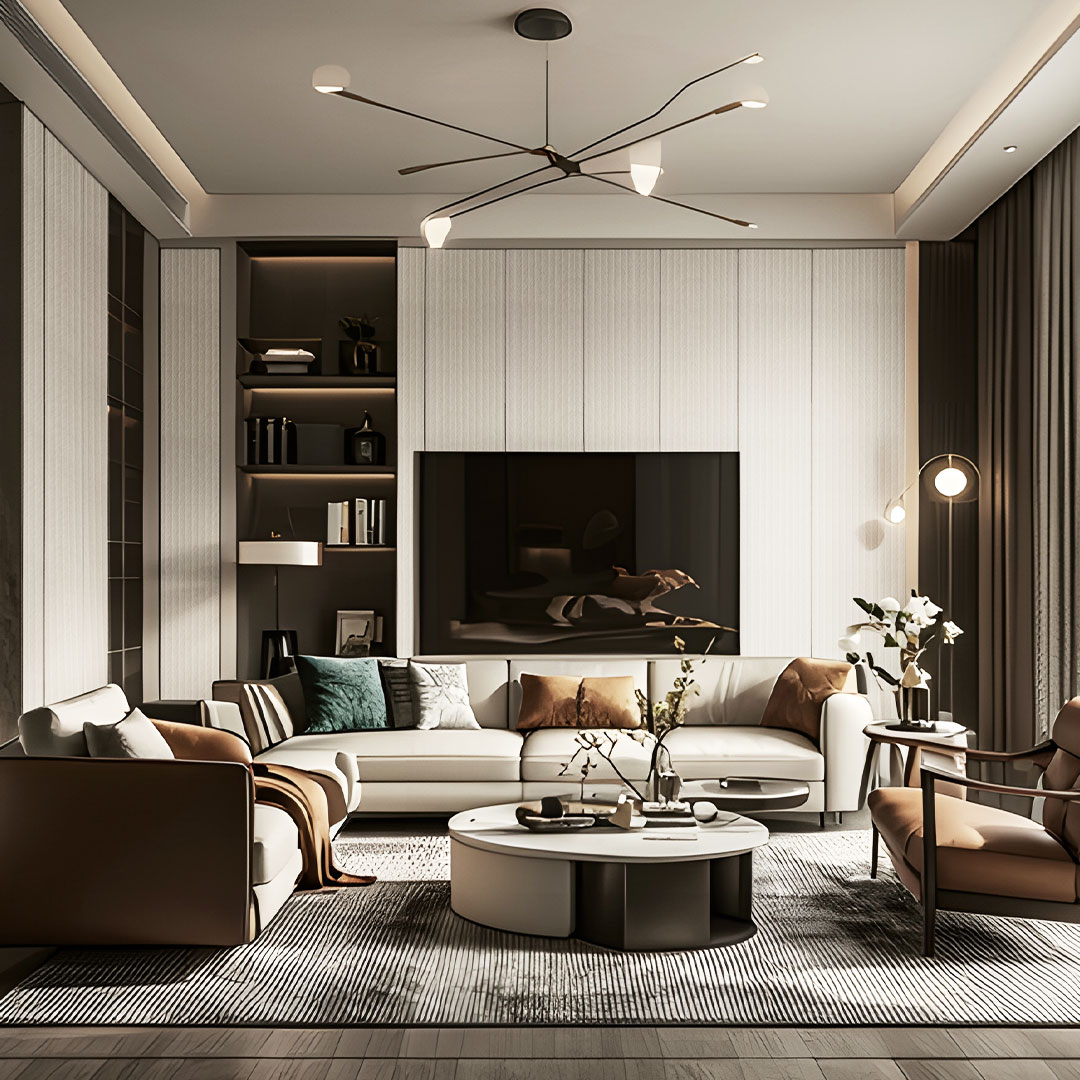 ZZ25 egyenes vonalú textúra panel - könnyű luxus